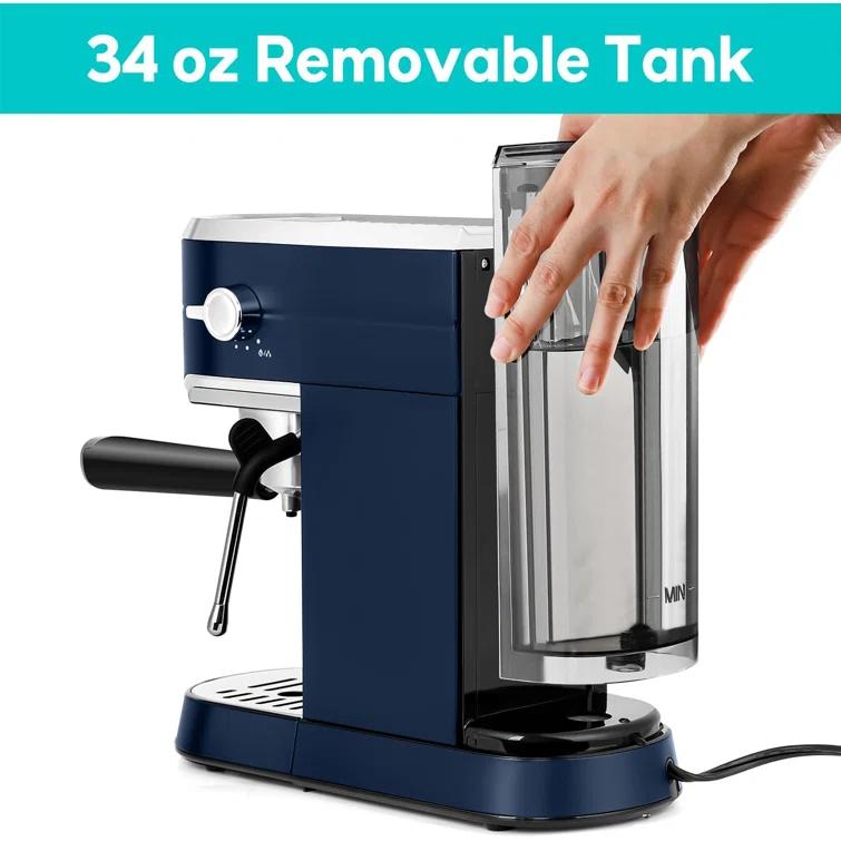 CASABREWS CASABREWS CM5418 20 Bar Espresso Machine Coffee Maker W/ Powerful Steam Wand Stainless Steel