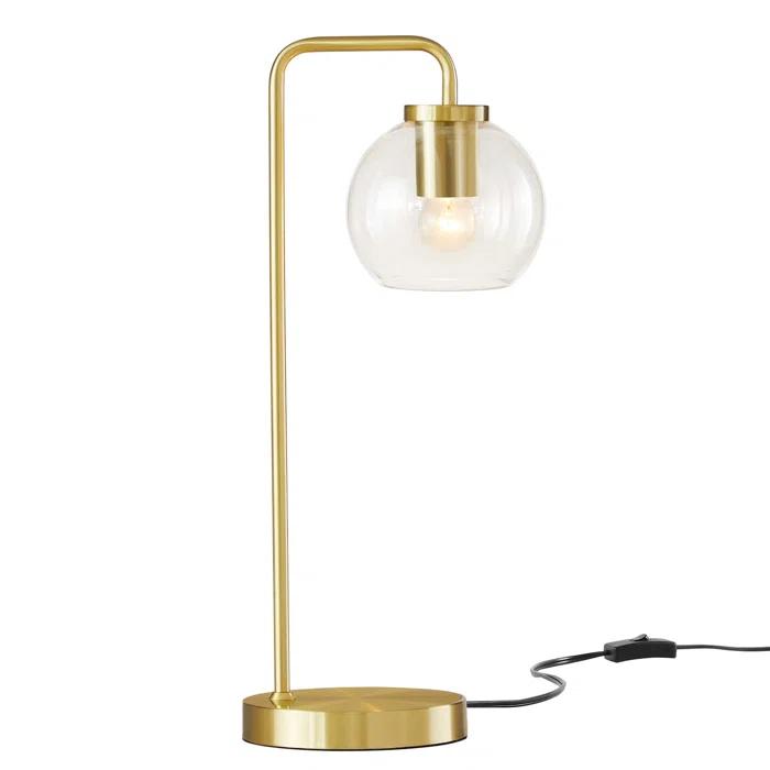 Modway Modway Silo Glass Globe Glass and Metal Table Lamp
