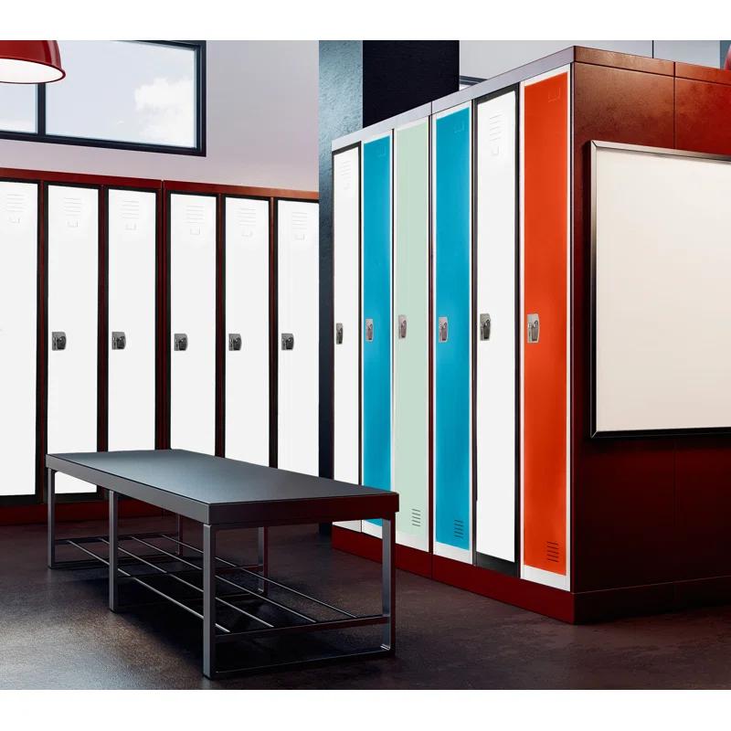 AdirOffice 12'' Wide Steel 1-Tier School and Gym Locker & Reviews | Wayfair