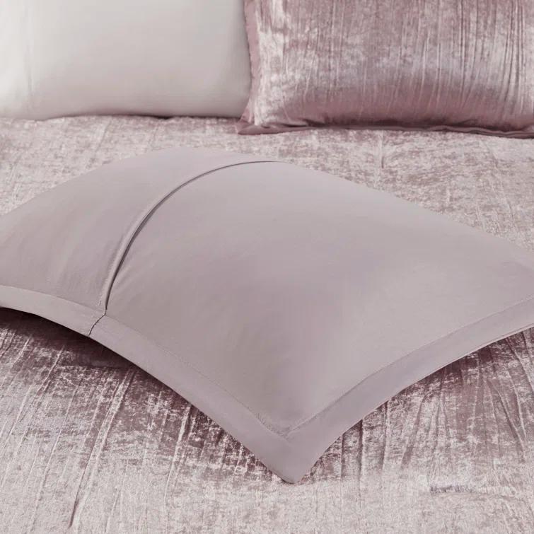 Madison Park Lee 5 Piece Crinkle Velvet Comforter Set