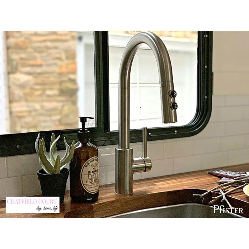 Pfister LG529SAS Stellen Pull Down Single Handle Kitchen Faucet