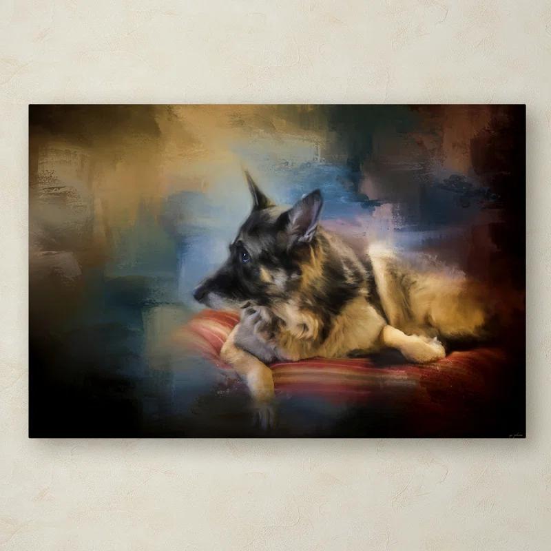 Trademark Fine Art Jai Johnson " Watching The Drama " by Jai Johnson