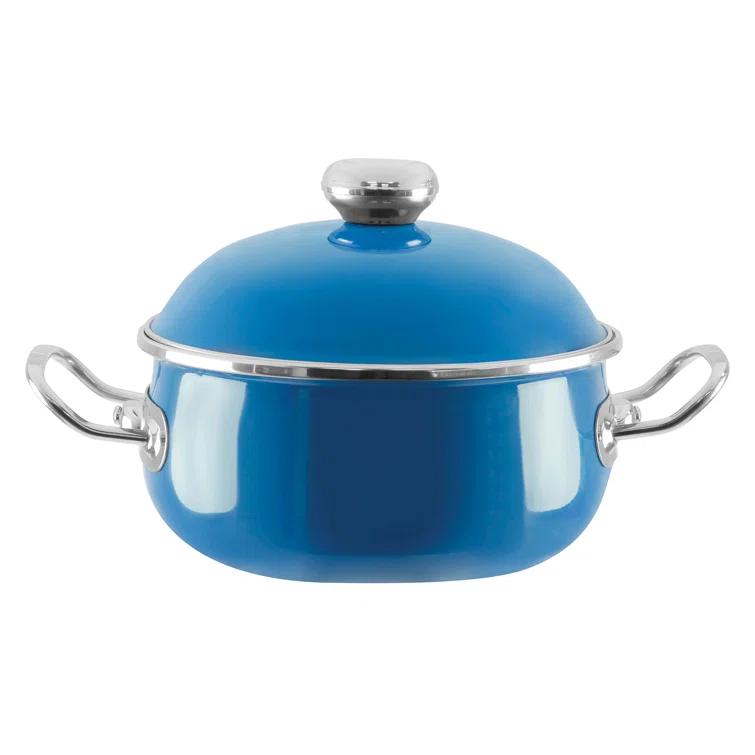 Vita Vitro Acciaio 4 - Piece Non-Stick Enamelware Cookware Set