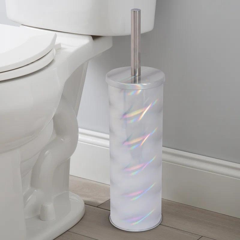 Bath Bliss Bath Bliss Plastic Toilet Brush Set