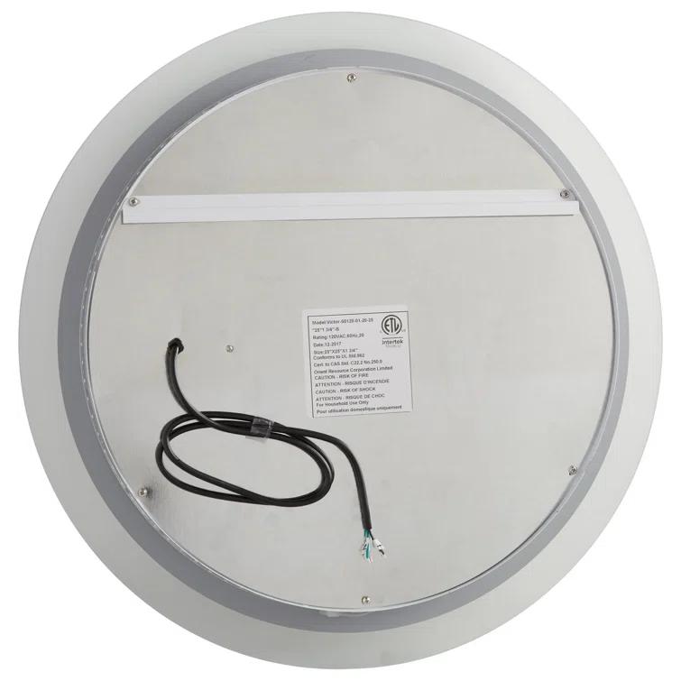 Morse Lighted Bathroom Vanity Mirror with Tunable LED
