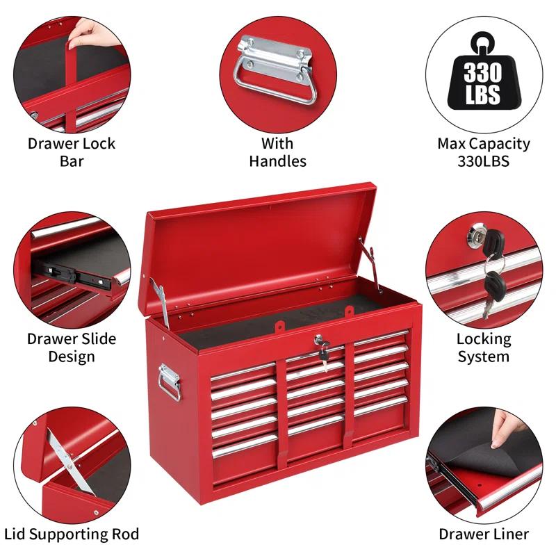 WFX Utility™ 5 -Drawer Steel Top Chest