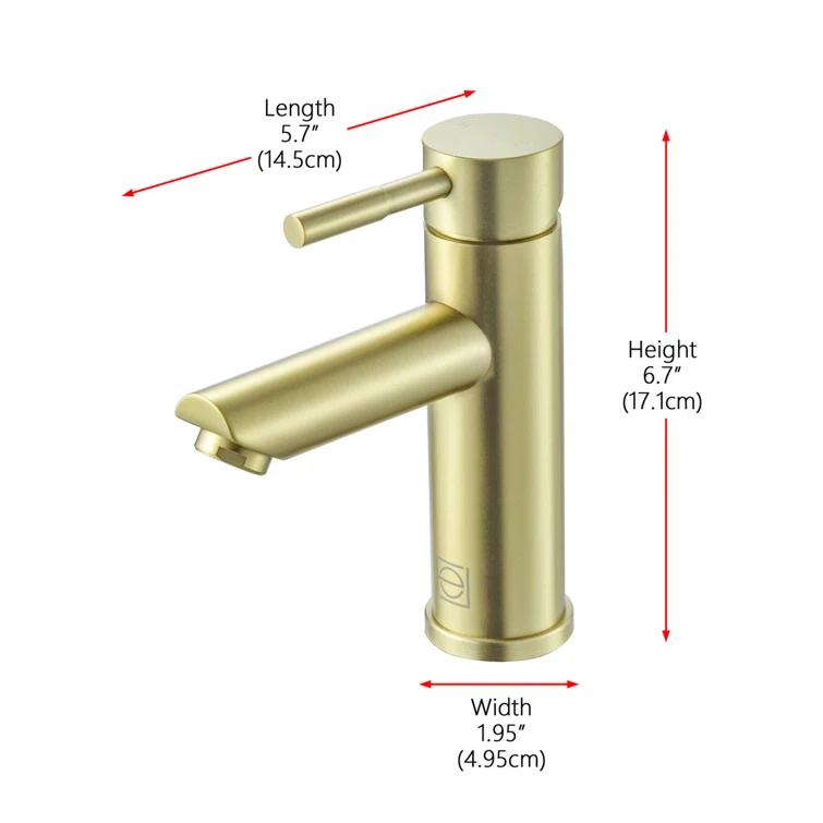 Mia Single-Hole Single-handle Bathroom Faucet