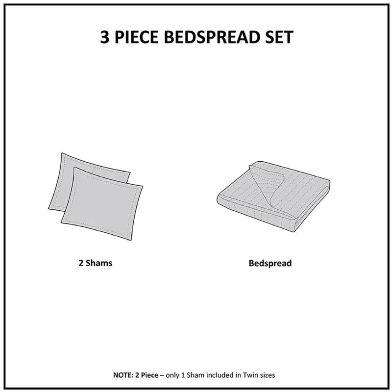 Quebec Reversible Bedspread Set