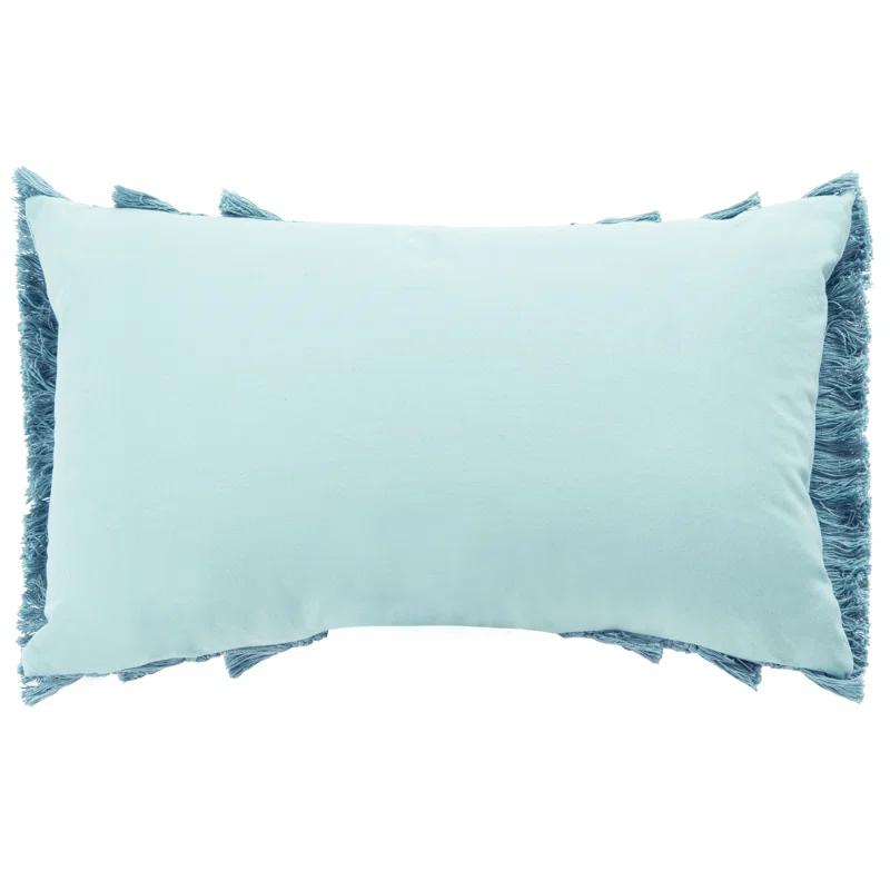 Safavieh Grema Fringed Cotton Reversible Throw Pillow