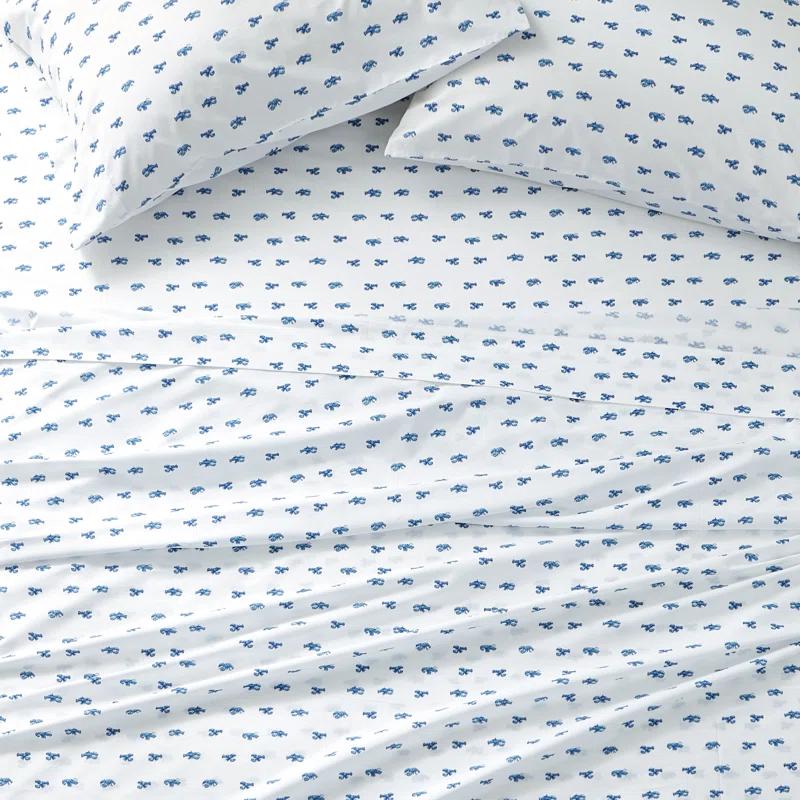 Nautica Nautica Printed Cotton Percale Sheet Sets