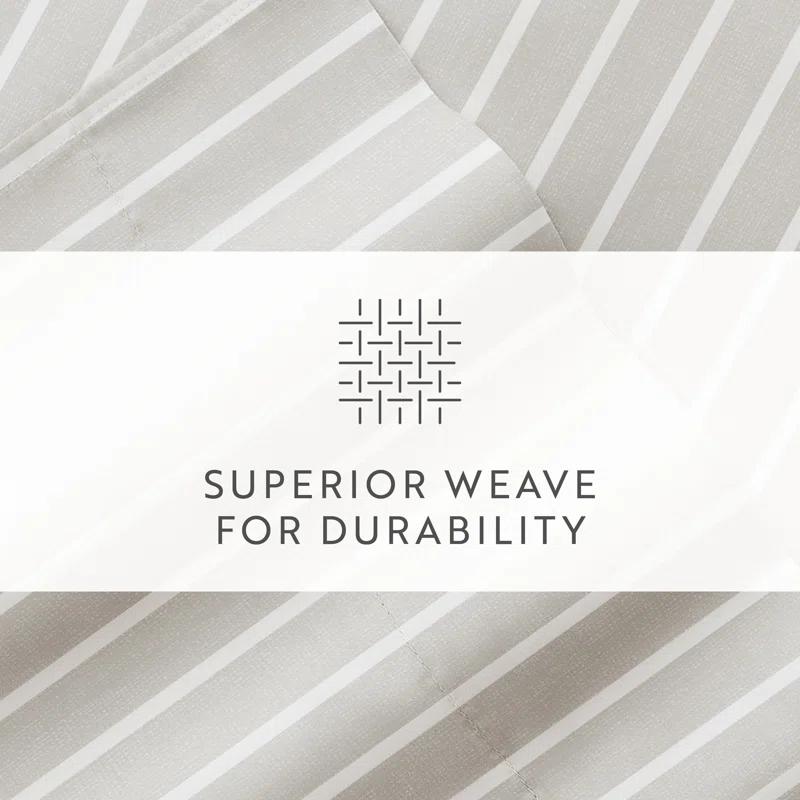 IEnjoy Home 4 Piece Delicate Details Pattern Sheet Set