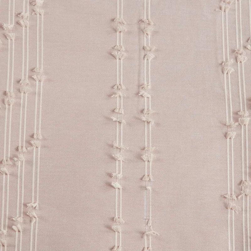 INK+IVY 3 Piece Cotton Jacquard Bedding Set