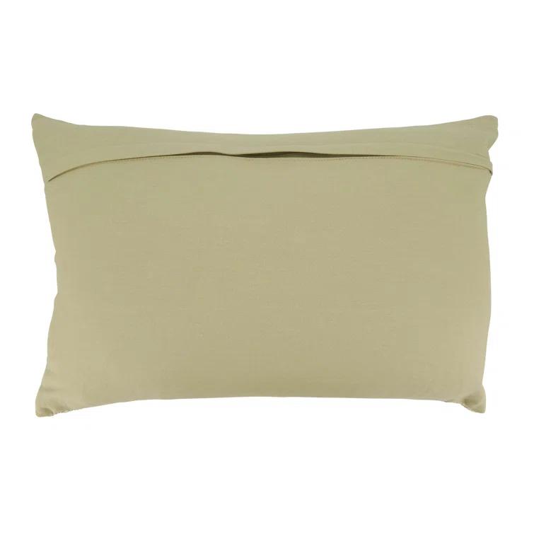 Saro McTague Collection Cotton Reversible Throw Pillow