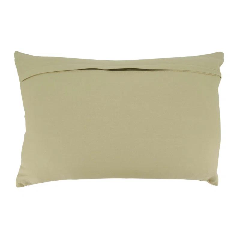 Saro McTague Collection Cotton Reversible Throw Pillow
