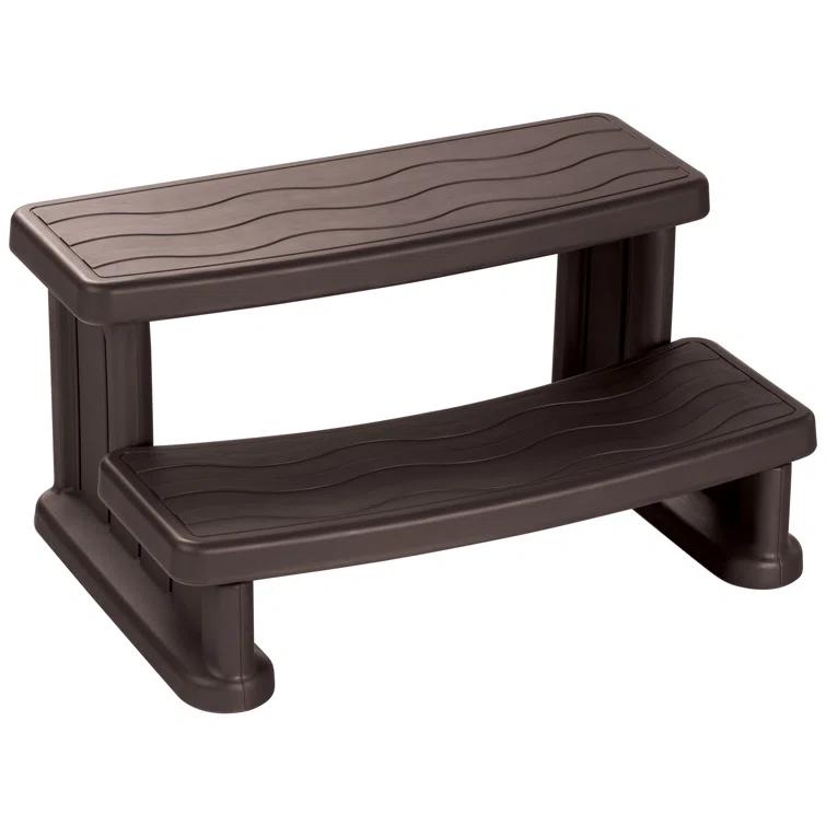 Lifesmart Spas and Saunas Lifesmart Spa Step for Square and Round Hot Tubs