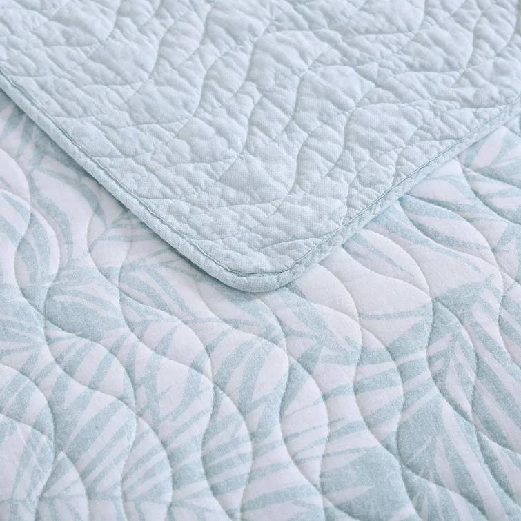 Tommy Bahama Home Tommy Bahama Palmday Cotton Reversible Quilt Set