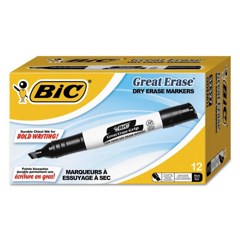 Bic USA Inc BIC® Great Erase Grip™ XL Whiteboard Marker Bic USA Inc 12 Markers Dry-Erase Marker
