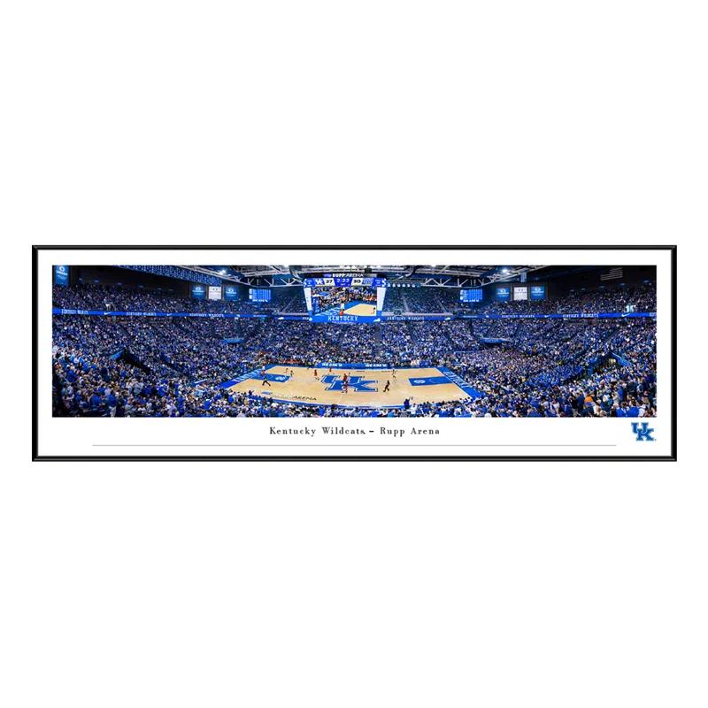 Blakeway Worldwide Panoramas, Inc NCAA Kentucky Wildcats Basketball Panoramic Print