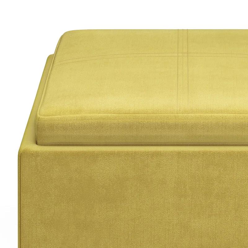 Rockwood Velvet Ottoman