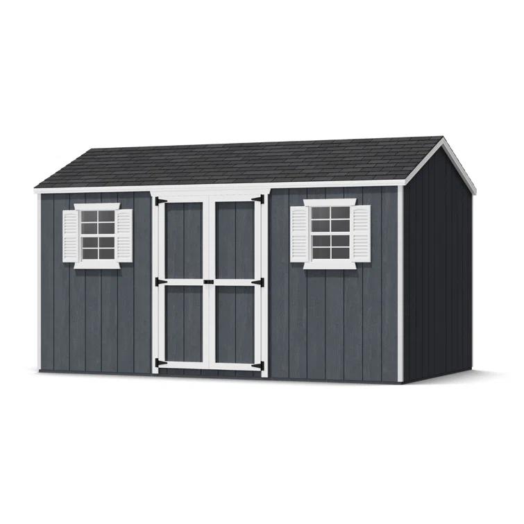 Little Cottage Co. Value Workshop Outdoor Wood Storage Shed