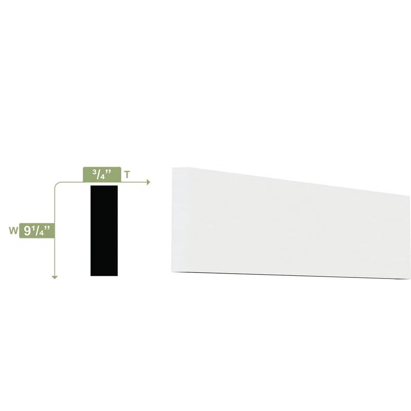 Ekena Millwork H 96'' W D Plastic Casing