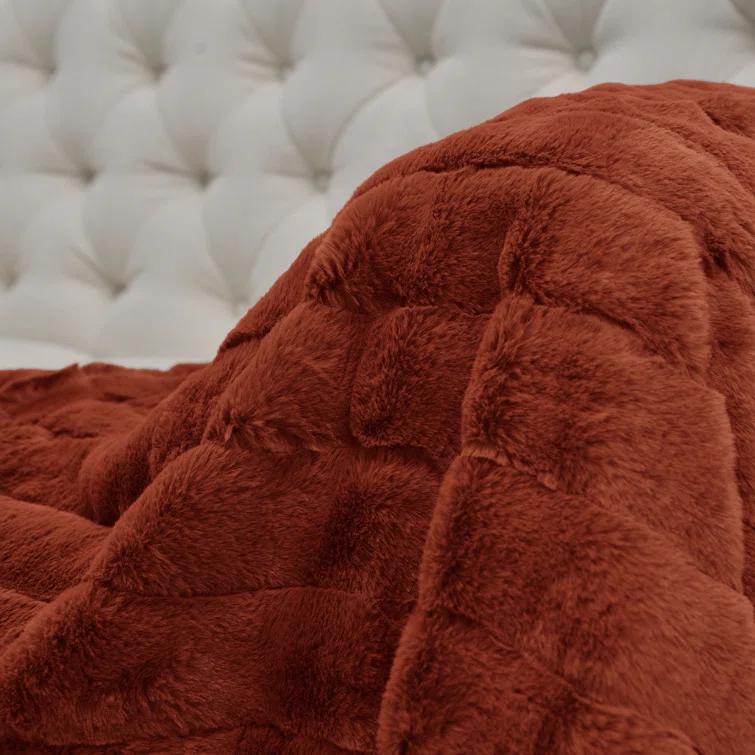Home Soft Things Super Mink Throw Blanket
