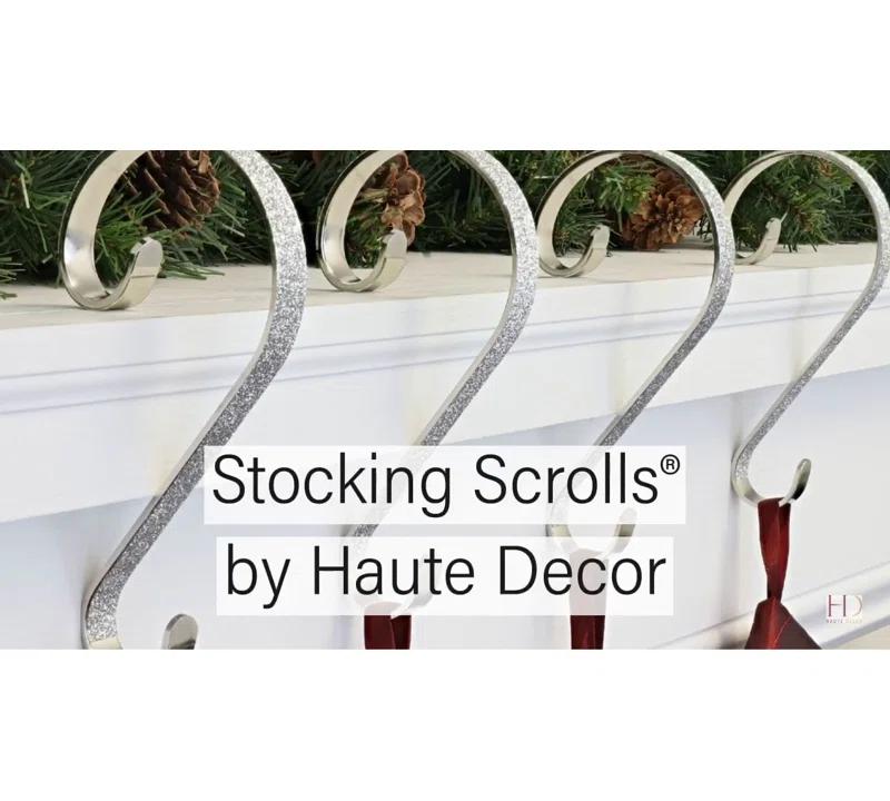 Scrolls Stocking Holder