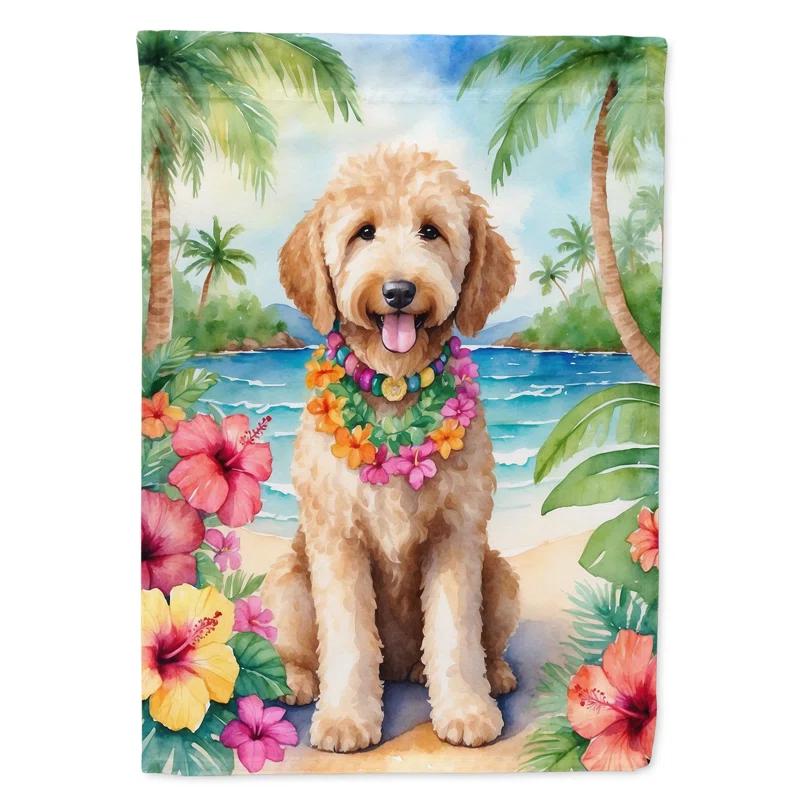 Caroline's Treasures Double Sided 40'' H x 28'' W Polyester Animal House Flag