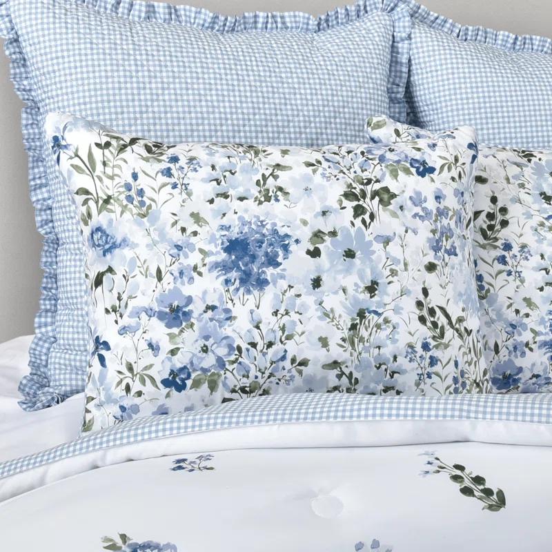 Royal Court Kourtney 4Pc. Comforter Set Blue