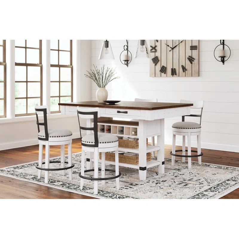 August Grove® Daiah Pine Dining Table