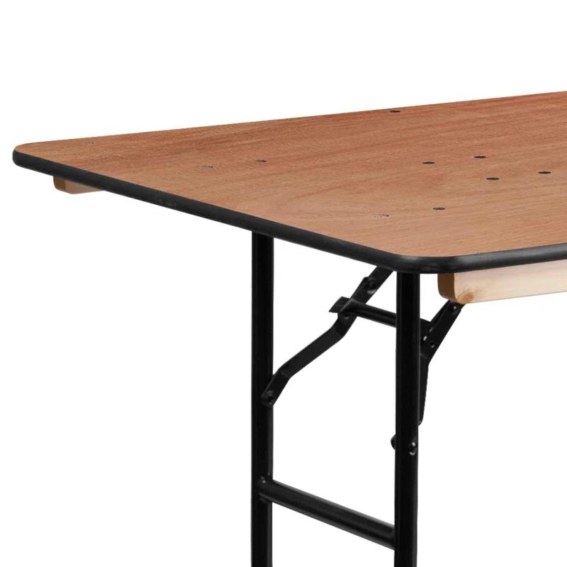 Flash Furniture Marcott Rectangular Wood Folding Event Table by Flash Furniture