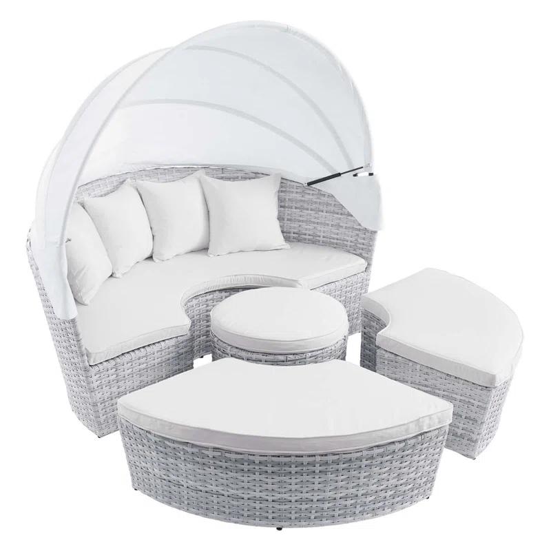 Modway Scottsdale Canopy Outdoor Patio Daybed by Modway | Wayfair