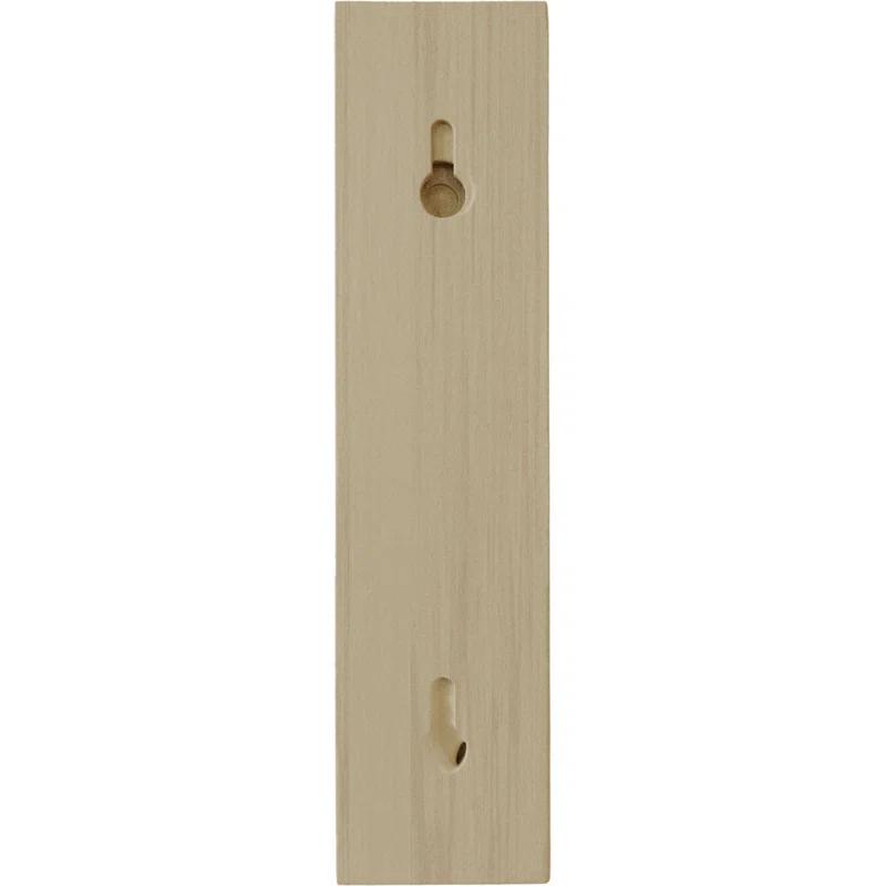 Ekena Millwork Traditional H 2.5'' W D Wood Bracket / Corbel