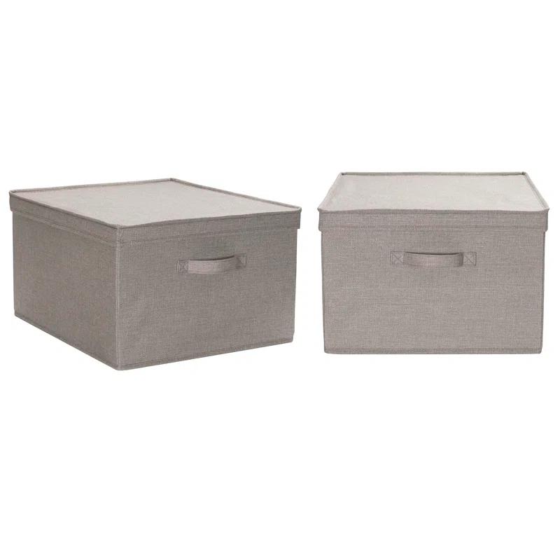 Household Essentials Fabric Bin (Set of 2)