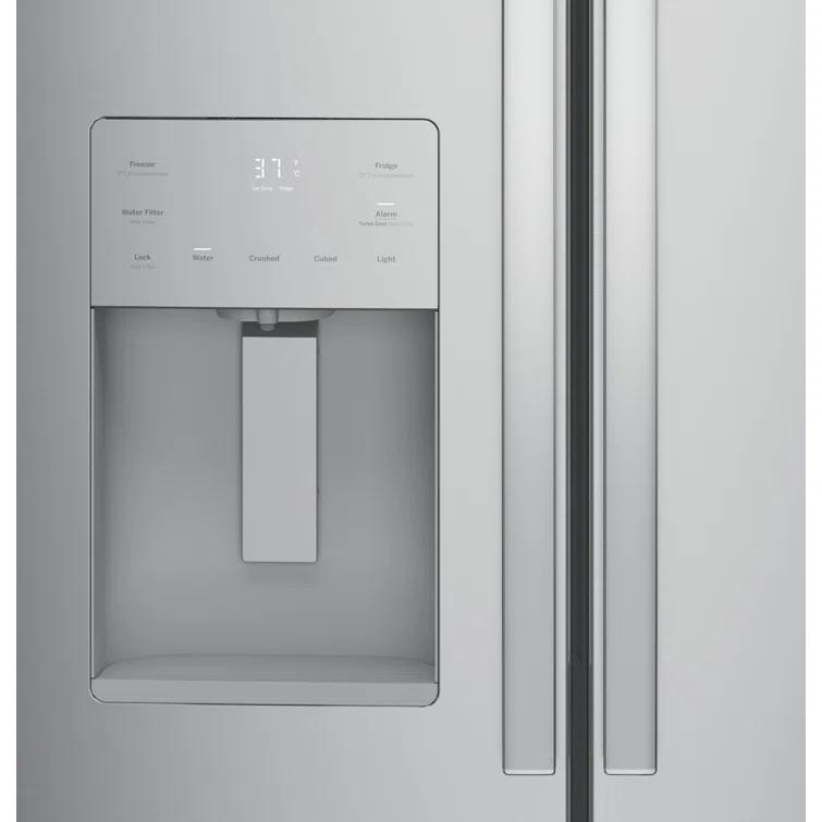 GE Appliances 33" French Door 23.7 cu. ft. Refrigerator GFE24JYKFS
