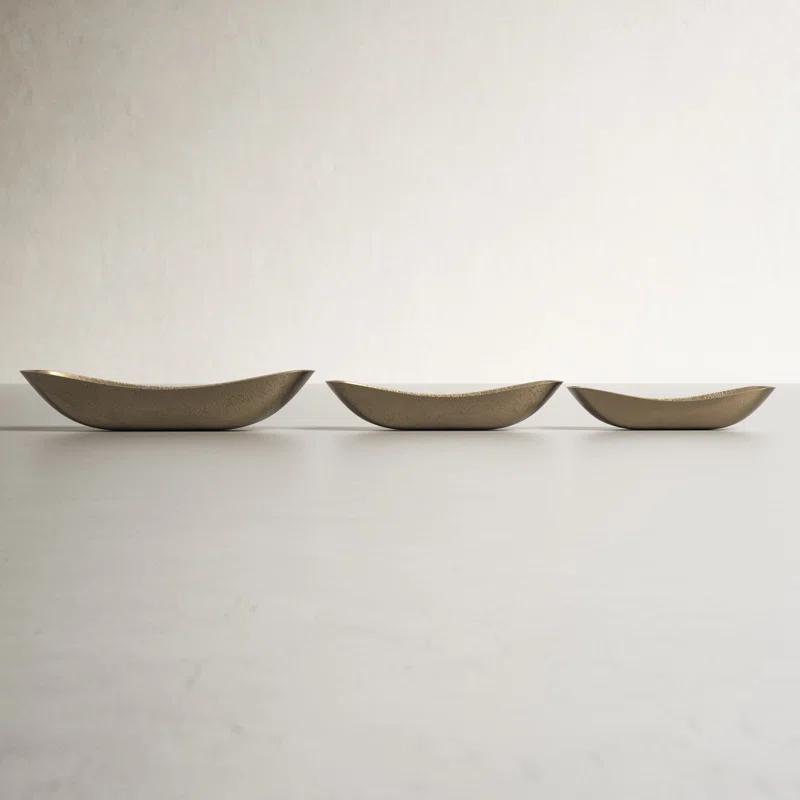 Timothy Metal Decorative Bowl 3