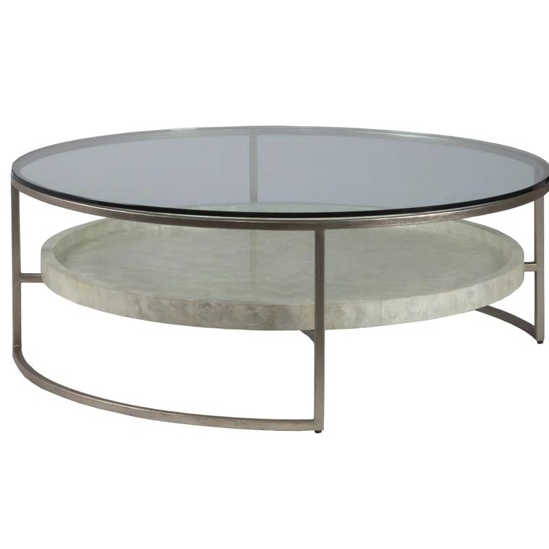 Artistica Home Signature Designs Cumulus Capiz Cocktail Table