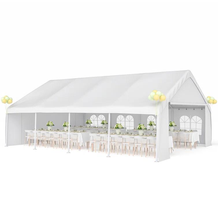 Ideamage 20 Ft. W x 26 Ft. D Metal Party Tent