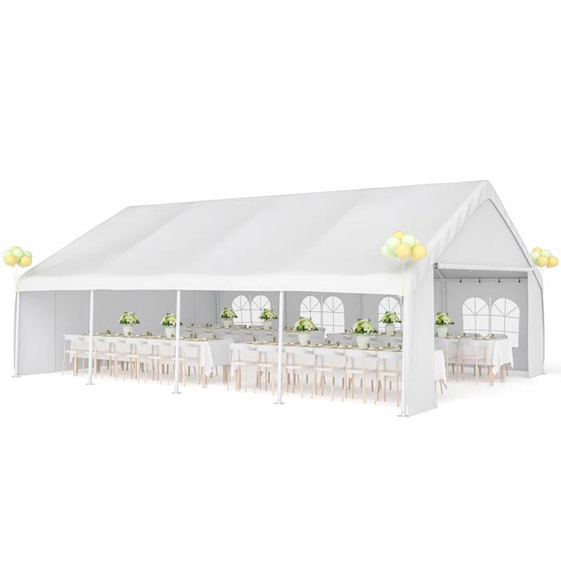 Ideamage 20 Ft. W x 26 Ft. D Metal Party Tent