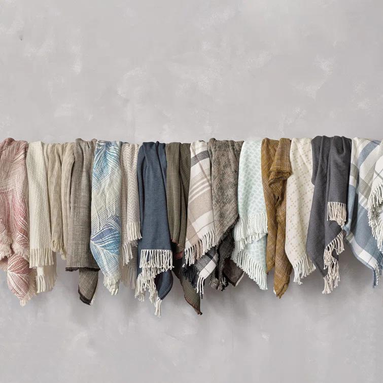 Eastern Accents Ferndale Hand Woven Throw Blanket