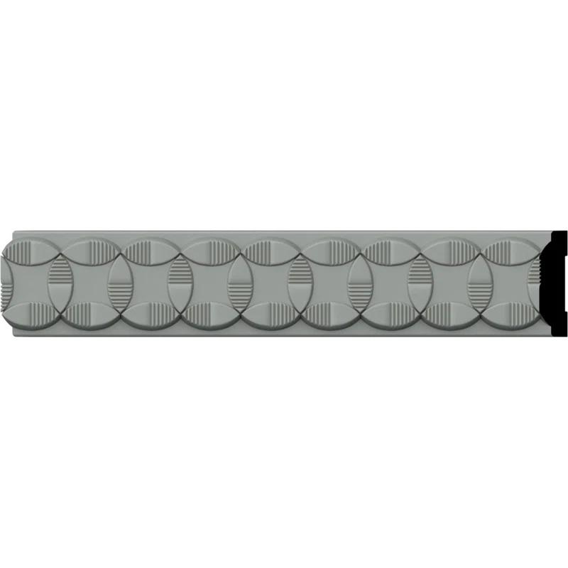 1 7/8"H x 1/2"P x 94 1/2"L, (1 1/8" Repeat), Cole Chair Rail (Set of 8)