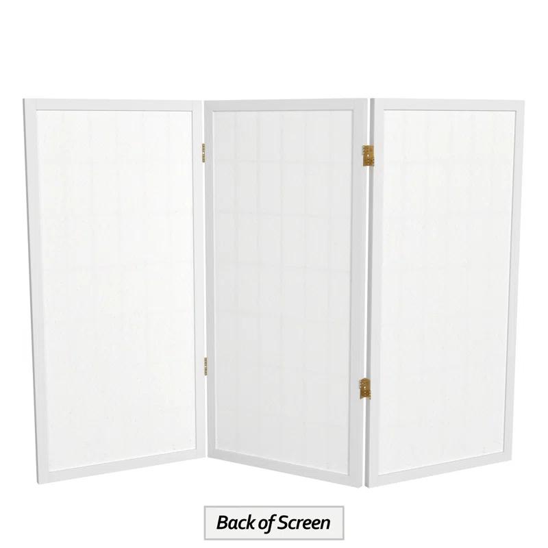 Mistana™ Alex 36.25'' H Solid Wood Folding Room Divider
