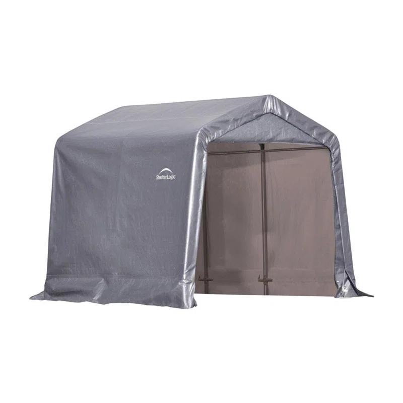 ShelterLogic ShelterLogic Shed-in-a-Box 8 x 8 x 8 ft Peak Gray