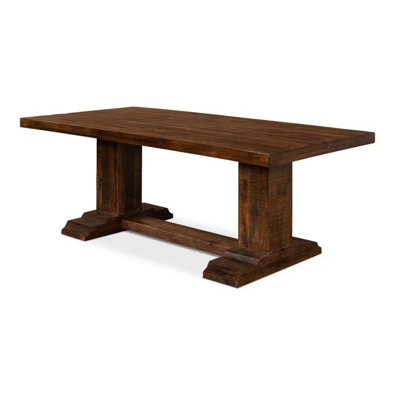 Sarreid Ltd Raphael Solid Wood Dining Table
