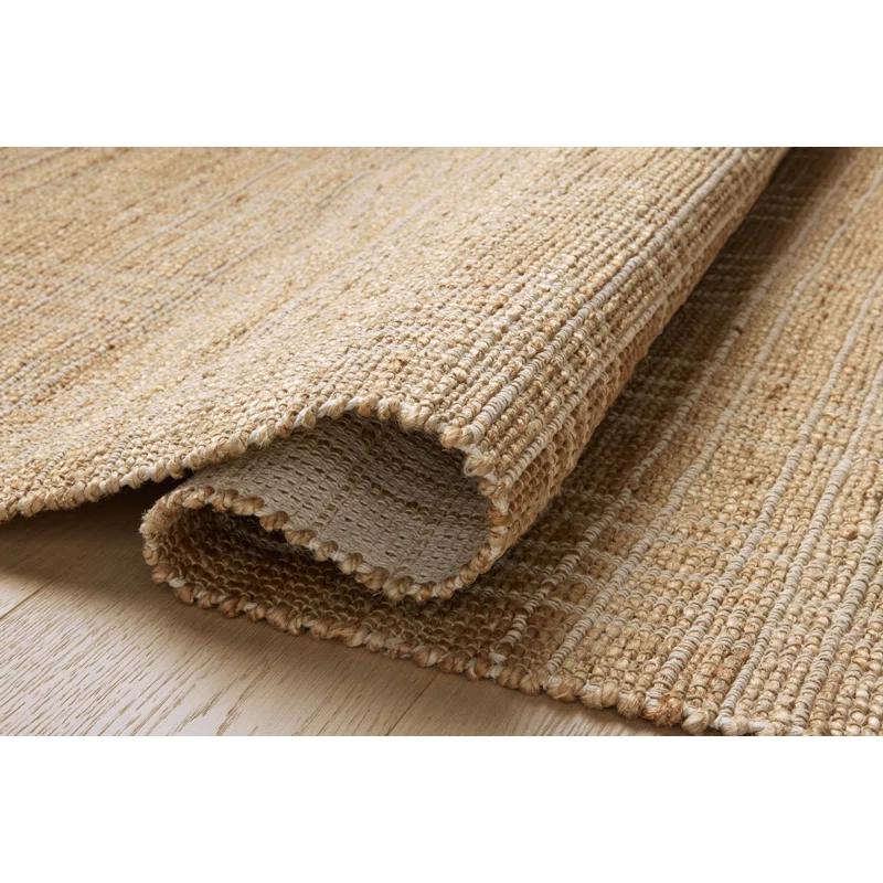 Judy I Jute-Blend Rug by Chris Loves Julia x Loloi - Natural and Cream / 7'9" x 9'9"