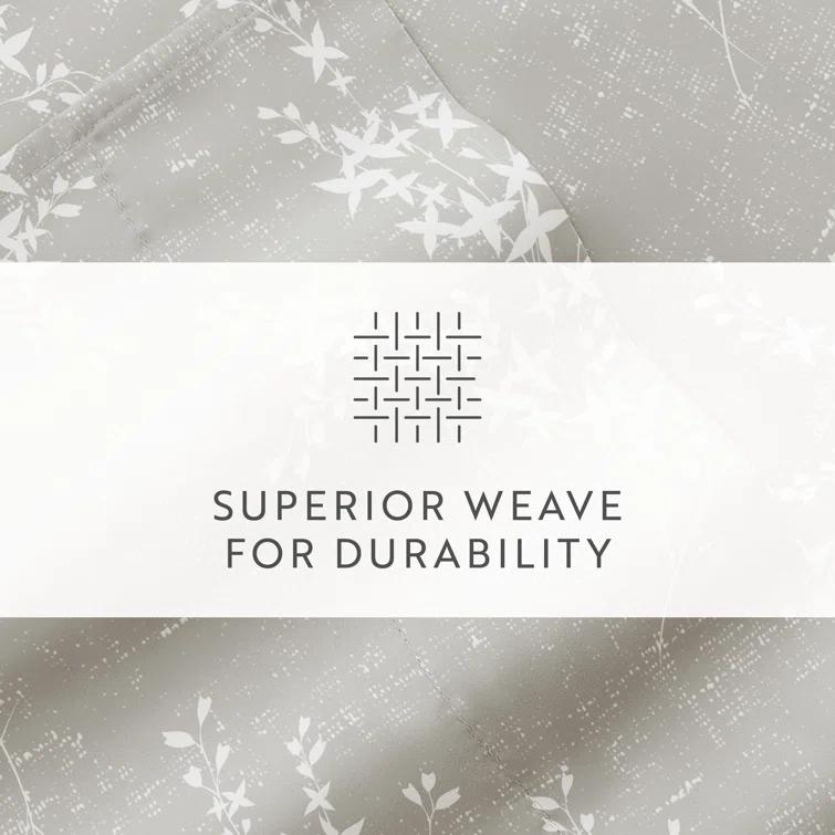 IEnjoy Home 4 Piece Delicate Details Pattern Sheet Set