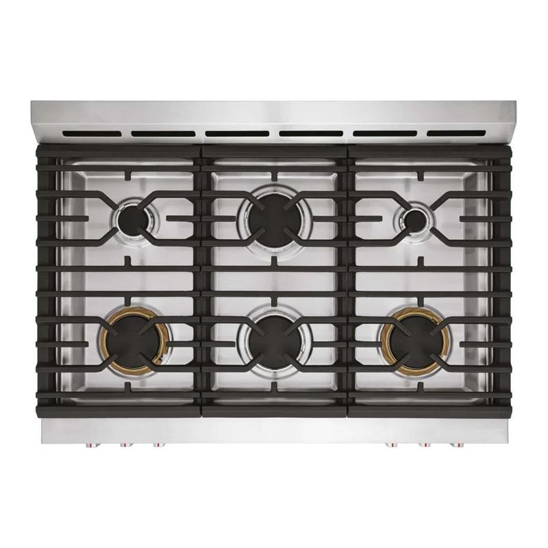 Frigidaire Gallery Frigidaire Gallery 30" 4.6 Cubic Feet Smart Dual Fuel Free Standing Range with 6 Burners GCFD3661AF