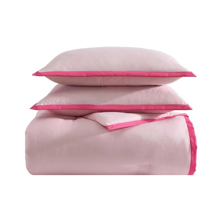 Betsey Johnson Hotel Signature Betsey Johnson Signature Solid Reversible Comforter Set