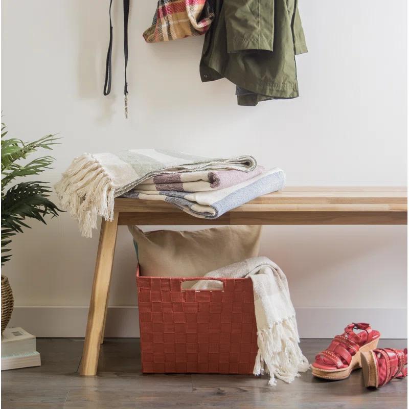 Dll Hand Woven Throw Blanket