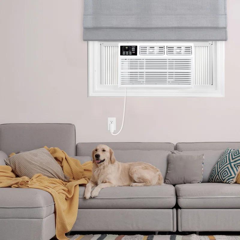 Whirlpool Whirlpool 8,000 BTU Window Mounted Air Conditioner with Supplemental Heat